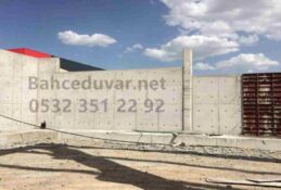 Hazır beton duvar fiyatları