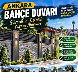 Ankara bahçe duvarı fiyatları